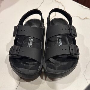 Black Mogami Birkenstock Sandals
